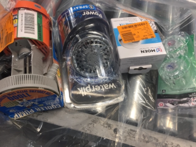 Photo 1 of ASSORTED HOME BUNDLE.. SHOWER AND HOME ACCESSORIES..ONE TIME SELL/SOLD AS SET.. NO RETURN OR REFUND..SOME NEW AND SOME USED