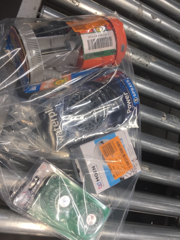 Photo 1 of ASSORTED HOME BUNDLE.. SHOWER AND HOME ACCESSORIES..ONE TIME SELL/SOLD AS SET.. NO RETURN OR REFUND..SOME NEW AND SOME USED