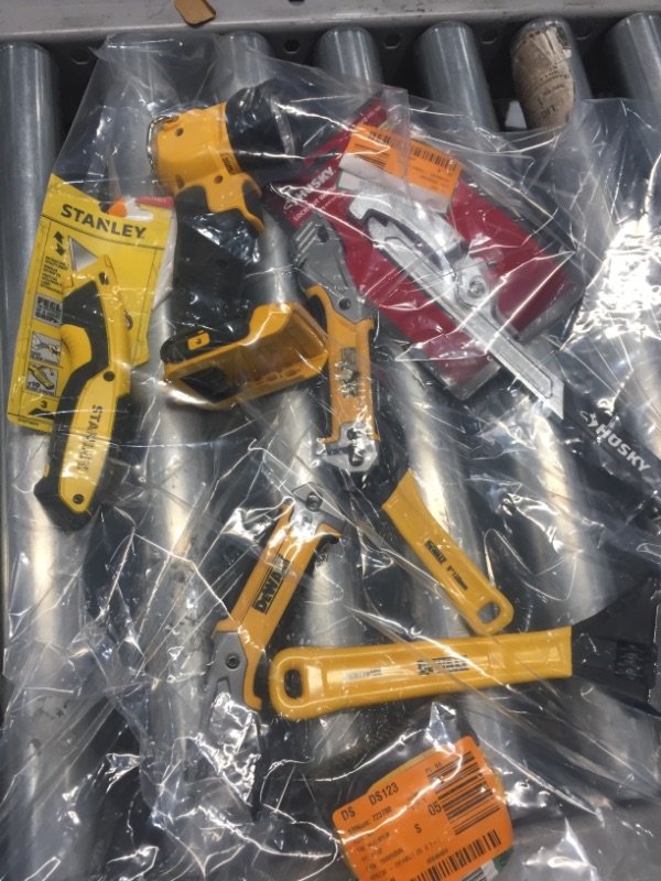 Photo 1 of ASSORTED HOME BUDDLE..HUSKY AND DEWALT ACCESSORIES..ONE TIME SELL/SOLD AS SET..NO RETURN OR REFUND..SOME NEW AND SOME USED