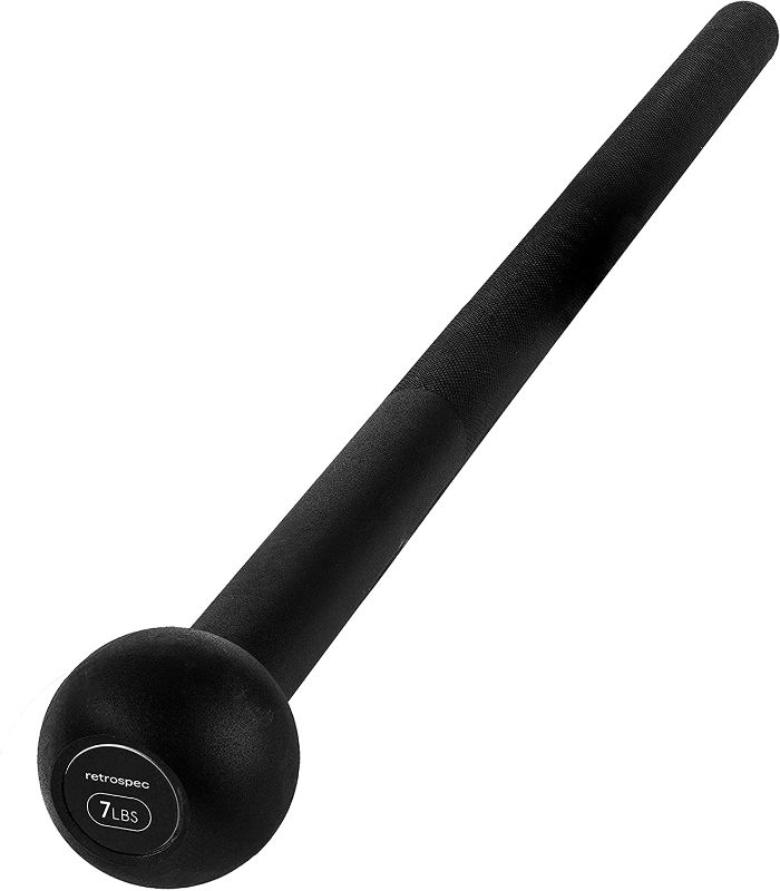 Photo 1 of 
Retrospec Steel Macebell 7LBS for Men & Women Steel Mace Strength Training & Full Body Workouts
Color:Matte Black 2020