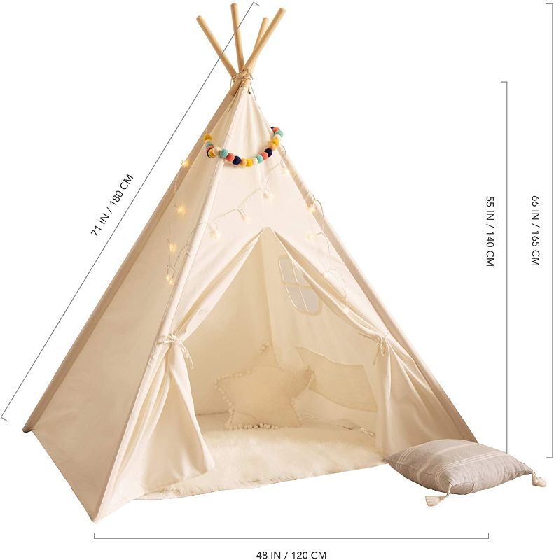 Photo 1 of 
Kids Teepee Tent for Kids - with Mat