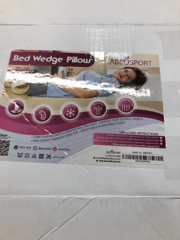 Photo 1 of abco bed wedge pillow