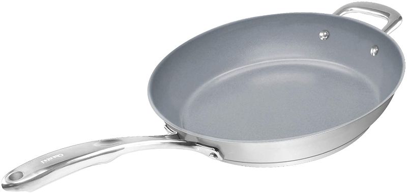 Photo 1 of 
Chantal Induction 21 Steel Ceramic Coated Fry Pan, 11-Inch