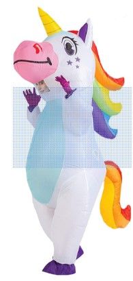 Photo 1 of 
Spooktacular Creations Inflatable Costume Unicorn Full Body Unicorn Air Blow-up Deluxe Halloween Costume - Adult Size