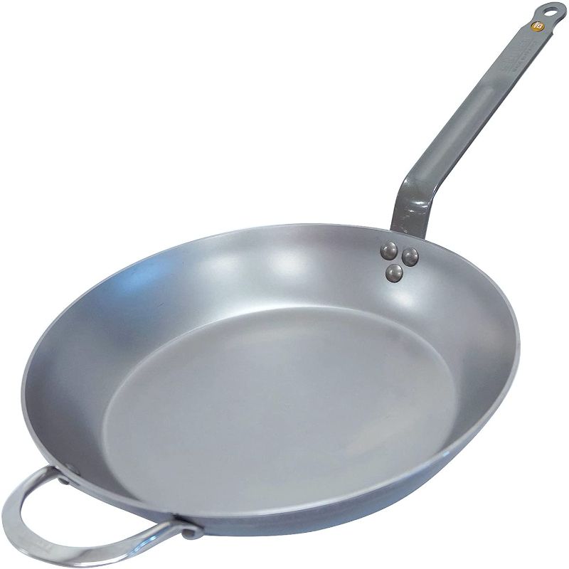 Photo 1 of 
de Buyer - Mineral B Frying Pan - Nonstick Pan - Carbon and Stainless Steel - Induction-ready - 12.5"
Size:12.6 Inch