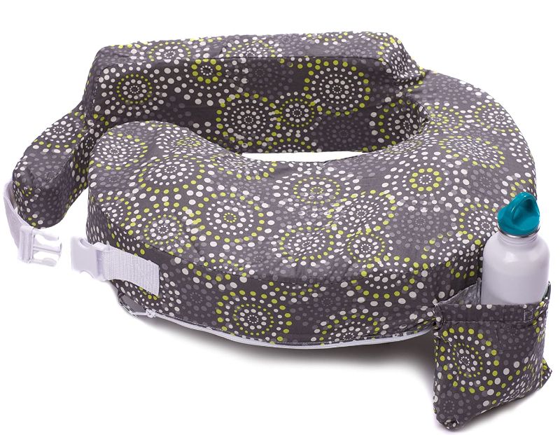 Photo 1 of 
My Brest Friend Original Nursing Posture Pillow, Grey & Yellow Fireworks
Color:Fireworks