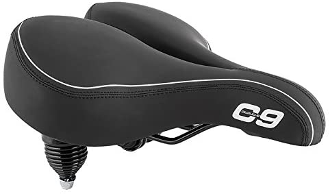 Photo 1 of 
Sunlite Cloud-9, Bicycle Suspension Cruiser Saddle, Cruiser Gel Sofa, Black
