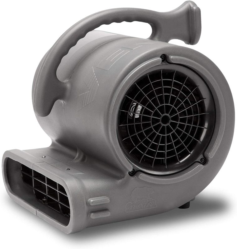 Photo 1 of 
B-Air VP-50 1/2 HP Air Mover for Janitorial Water Damage Restoration Stackable Carpet Dryer Floor Blower Fan, Grey
Color:Gray