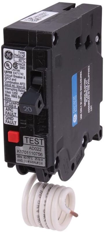 Photo 1 of 
GE Electrical 273596 20A Arc Breaker for Protection