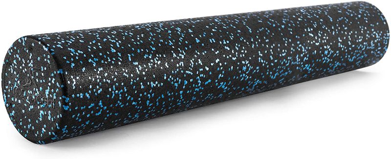 Photo 1 of 
ProsourceFit High Density Speckled Black Foam Rollers
Color:Black/Blue
Style:36x6