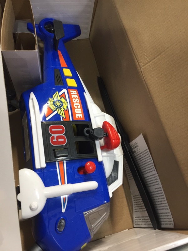 Photo 5 of Dickie Toys Light and Sound Helicopter, Blue
