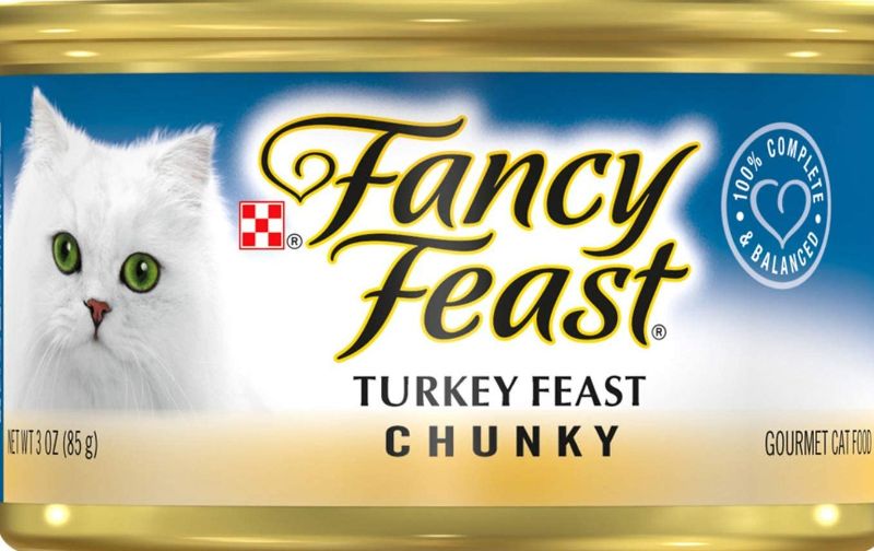 Photo 1 of 30 Cans of Fancy Feast Chunky Turkey Feast Canned Cat Food, 3-oz, ea
BEST BY: SEP, 2023
INCOMPLETE SET 29/30 CANS