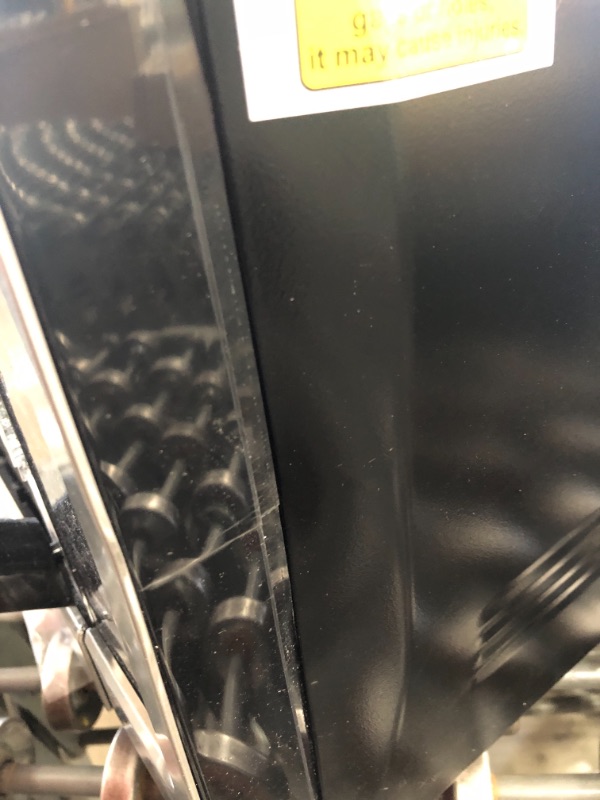 Photo 1 of Toshiba ML-EC42P(SS) Microwave Oven with Healthy Air Fry, Smart Sensor, Easy-to-Clean Stainless Steel Interior and ECO Mode, 1.5 Cu.ft...***DAMAGED***, ***DOOR IS SHATTERED***