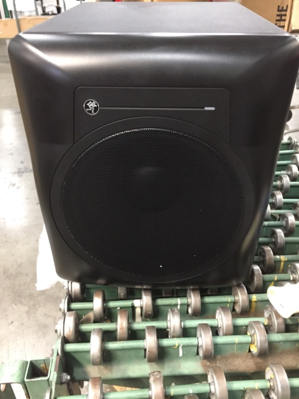 Photo 2 of ******* PARTS ONLY*******Mackie MR Series, Studio Subwoofer 10-Inch Professional-Grade with 120 Watts of class A/B Amplification, Powered (MRS10)
