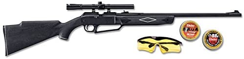 Photo 1 of 880 Powerline Air Rifle Kit, Dark Brown/Black, 37.6 Inch/.177 Caliber
