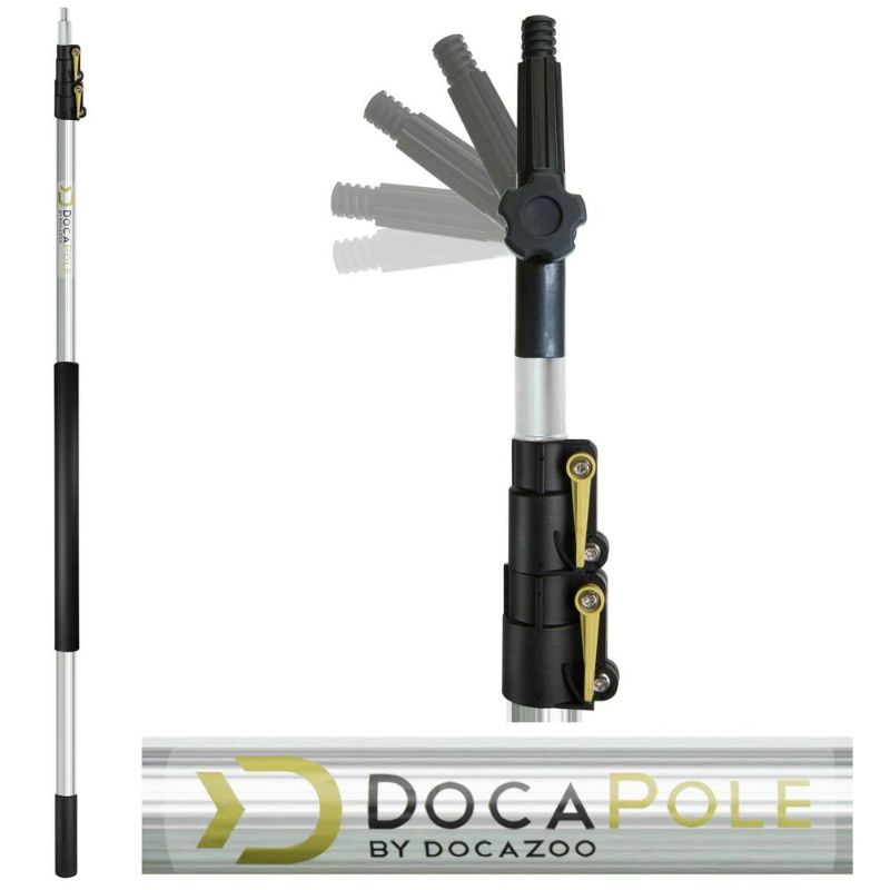 Photo 1 of DocaPole 5-12 Foot Extension Pole - Multi-Purpose Telescopic Pole // Light Bulb