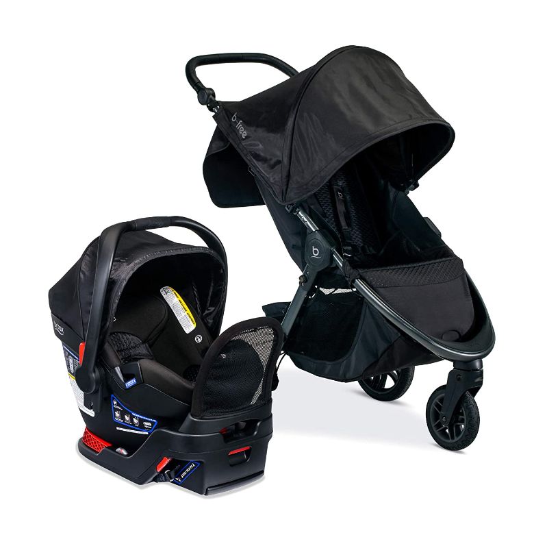 Photo 1 of Britax B-Free & B-Safe Gen2 Flexfit+ Travel System, Midnight
