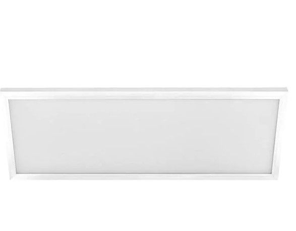 Photo 1 of 1 ft. x 2 ft. 23-Watt 2000 Lumens Dimmable White Integrated LED Edge-Lit Flat Panel Flush Mount Light Color Changing CCT