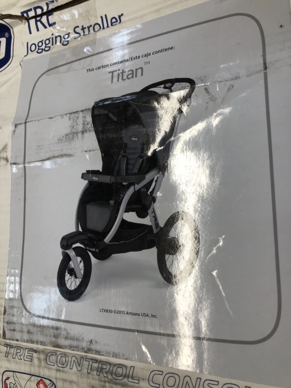 Photo 4 of Chicco TRE Jogging Stroller, Titan