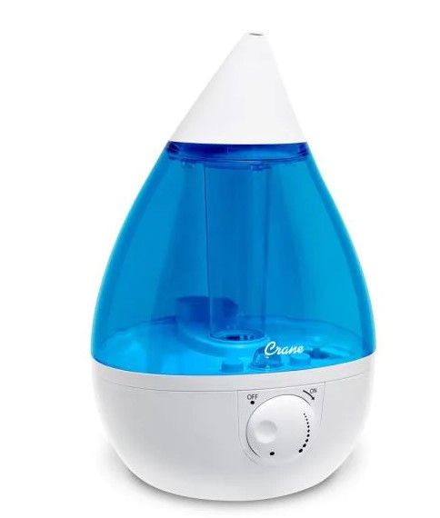 Photo 1 of  Ultrasonic Cool Mist Humidifier for Medium to Large Rooms up to 500 sq. ft. - Blue/White