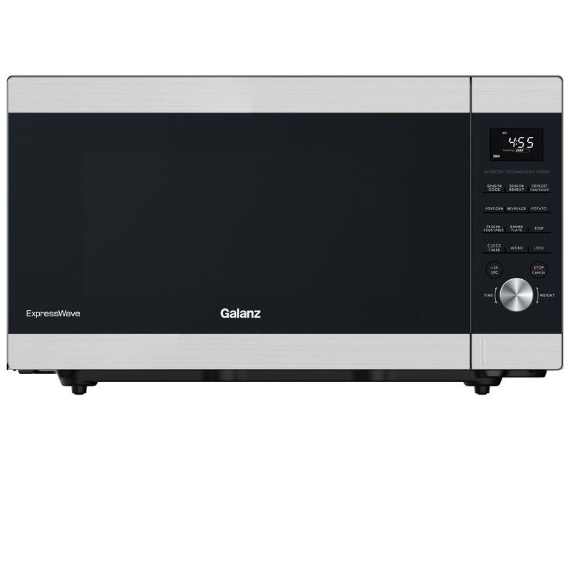 Photo 1 of Galanz 2.2-Cu. Ft. ExpressWave Counter-top Microwave, Stainless Steel
