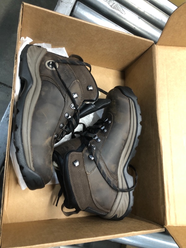 Photo 2 of FLOORHAND WATERPROOF STEEL-TOE 6" WORK BOOT, DARK BROWN-Mens US Size 9