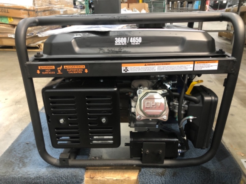 Photo 3 of Westinghouse Outdoor Power Equipment WGen3600v Portable Generator 3600 Rated and 4650 Peak Watts, RV Ready, Gas Powered, CARB Compliant