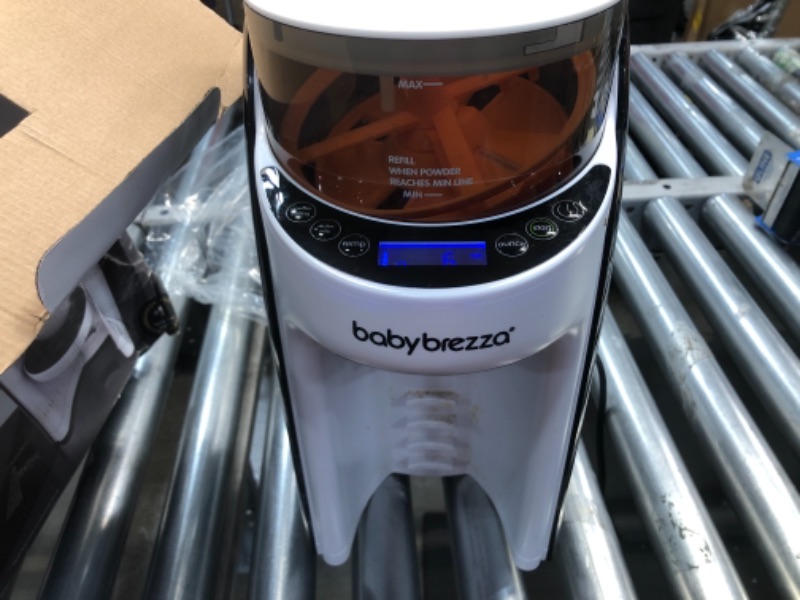 Photo 2 of New and Improved Baby Brezza Formula Pro Advanced Formula Dispenser Machine - Automatically Mix a Warm Formula Bottle Instantly - Easily Make Bottle with Automatic Powder Blending