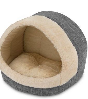 Photo 1 of ***Similar To Stock Photo***
 2-in-1 Cat Cave Bed, Gray