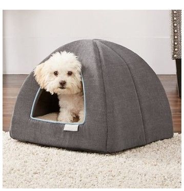 Photo 1 of ***Similar To Stock Photo****
2-Pack Igloo Covered Cat & Dog Bed, Gray