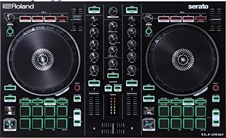 Photo 1 of Roland DJ-202 2-Channel 4-Deck Serato DJ Controller
