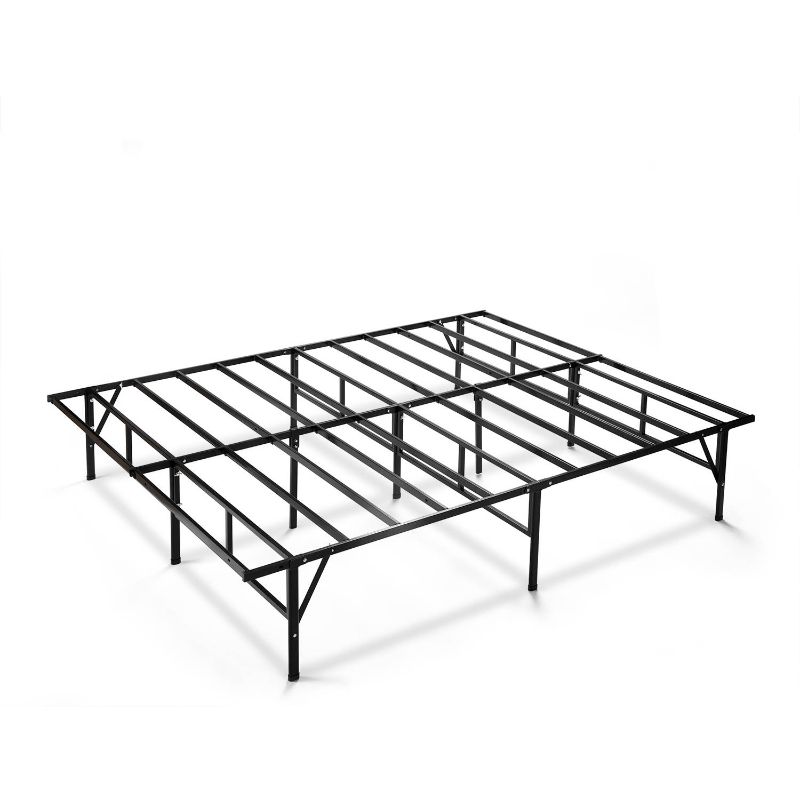 Photo 1 of *KING* MISSING COMPONENTS   ZINUS SmartBase Compack Mattress Foundation / 14 Inch Metal Bed Frame / No Box Spring Needed / Sturdy Steel Slat Support80 x 76 x 14 inches
