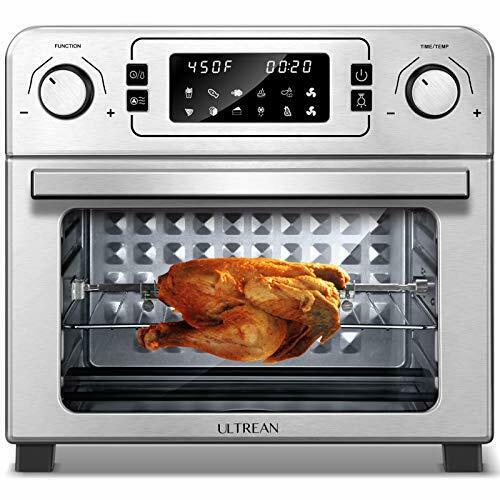 Photo 1 of Ultrean 10-in-1 Toaster Oven with Rotisserie Dehydrator Bake and Air Fryer Fu...