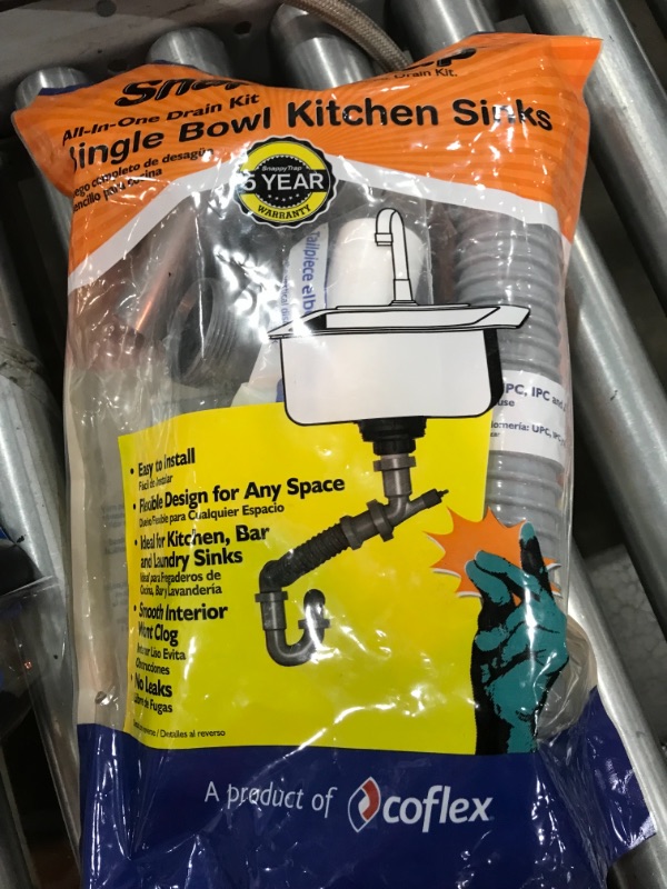 Photo 2 of SINGLE SINK DRAIN KIT