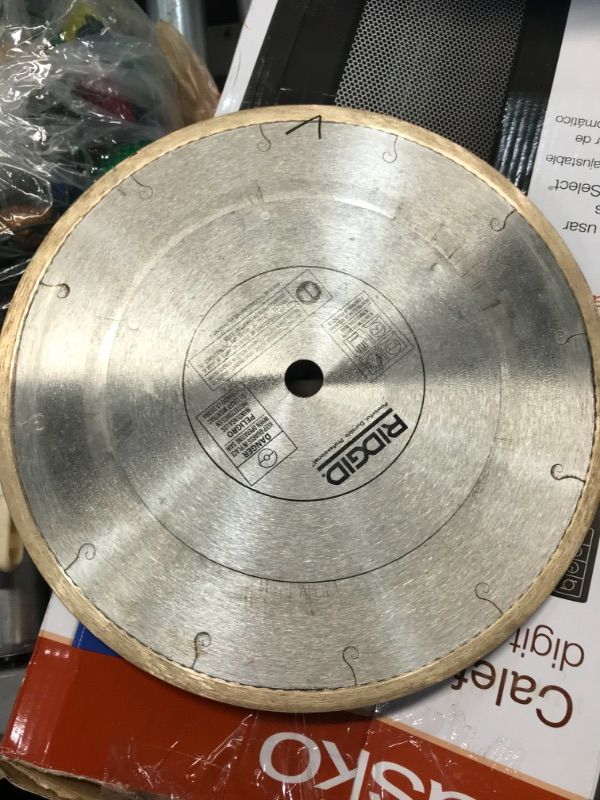 Photo 2 of RIDGID
10 in. Reinforced Hub Tile Diamond Blade