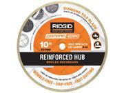 Photo 1 of RIDGID
10 in. Reinforced Hub Tile Diamond Blade