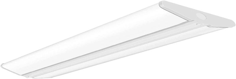 Photo 1 of AntLux 72W 4FT LED Wraparound Office Light Ultra Slim, 8000 Lumens, LED Garage Lights Flush Mount, 4000K, 