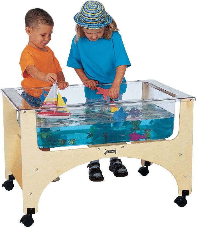 Photo 1 of Jonti-Craft 2871JC See-Thru Sensory Table, Ready to Assemble
parts only, missing tank, AND MISSING HARDWARE
