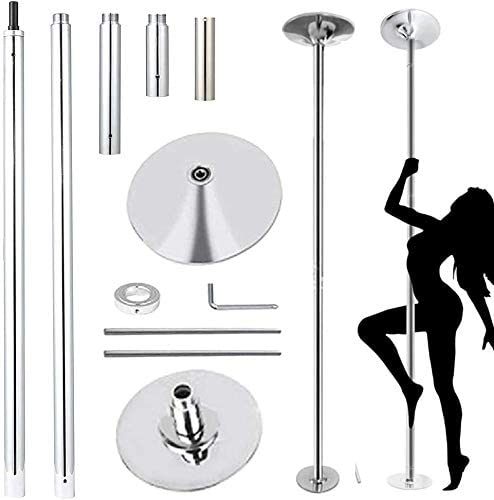 Photo 1 of  Dancing Pole Kit Adjustable 45mm 1.75in Stripper Pole Spinning Dance Pole for Fitness Exercise Party Home Pub
