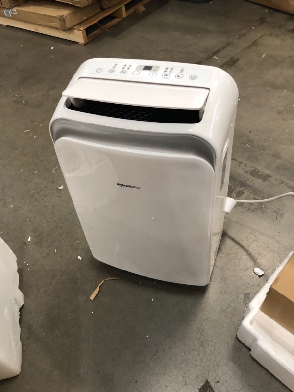 Photo 3 of Amazon Basics Portable Air Conditioner with Remote - Cools 700 Square Feet, 12,000 BTU ASHARE / 8,000 BTU SACC
