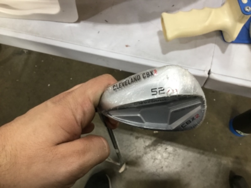 Photo 4 of Cleveland Golf CBX 2 Wedge
Left hand 
52 degrees 
Steel shaft 