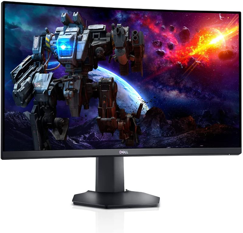 Photo 3 of Dell Curved Gaming Monitor 27 Inch Curved Monitor with 165Hz Refresh Rate, QHD (2560 x 1440) Display, Black - S2722DGM
*USED*