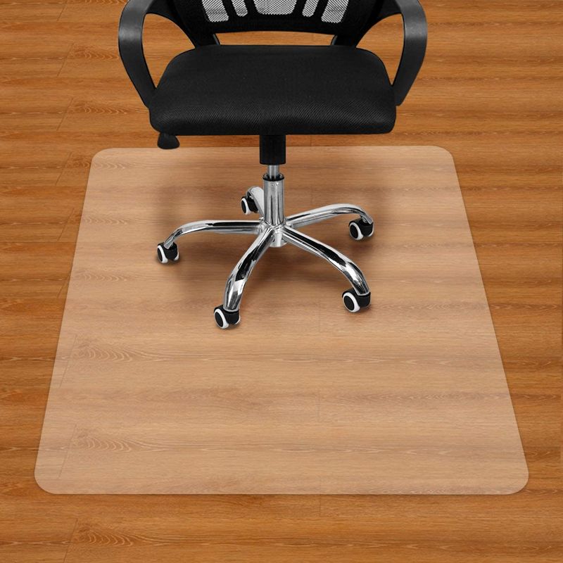 Photo 2 of Large Office Chair Mat for Hardwood Floors - 48''×60'' Anti-Slip Desk Chair Mat - Heavy Duty Floor Protector for Home or Office - Easy Clean and Flat Without Curling
PREVIOUSLY OPENED