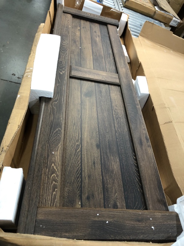 Photo 2 of *QUEEN SIZE* Ashley Furniture Signature Design - Quinden Queen Panel Footboard - Component Piece - Dark Brown
PREVIOUSLY OPENED
**FOOT BOARD ONLY**