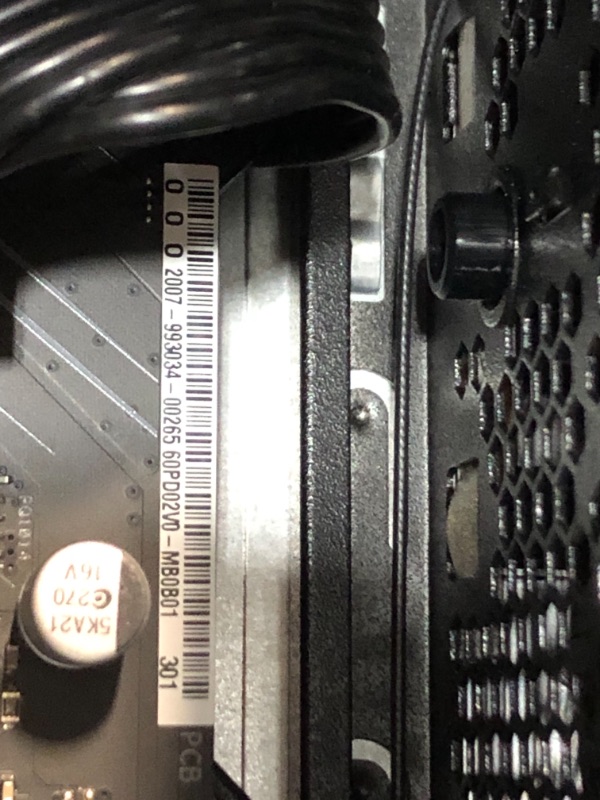 Photo 1 of ROG Strix GA15DH Gaming Desktop PC, AMD Ryzen 7 3800X, GeForce RTX 2070 SUPER, 16GB DDR4 RAM, 512GB PCIe SSD + 1TB HDD, Wi-Fi 5, Windows 10 Home, GA15DH-AH772
(see notes) powers on but does not function properly
