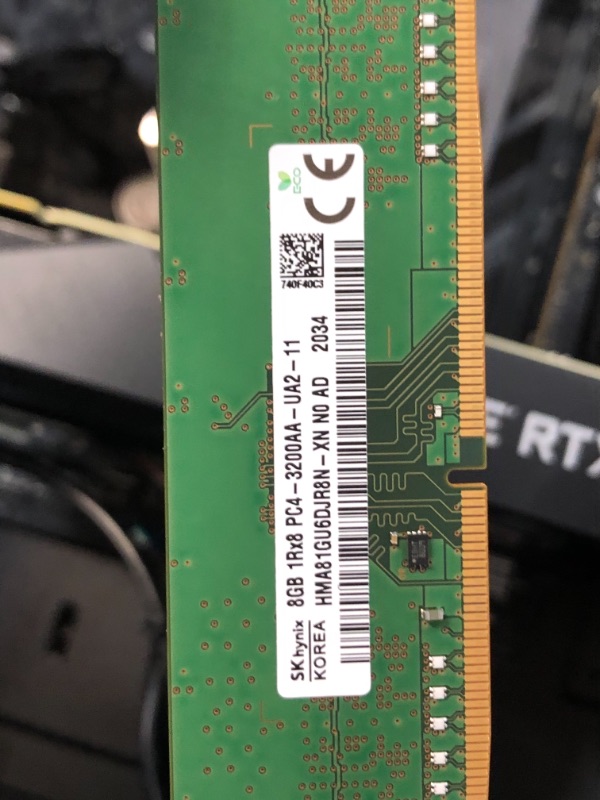 Photo 1 of ROG Strix GA15DH Gaming Desktop PC, AMD Ryzen 7 3800X, GeForce RTX 2070 SUPER, 16GB DDR4 RAM, 512GB PCIe SSD + 1TB HDD, Wi-Fi 5, Windows 10 Home, GA15DH-AH772
(see notes) powers on but does not function properly
