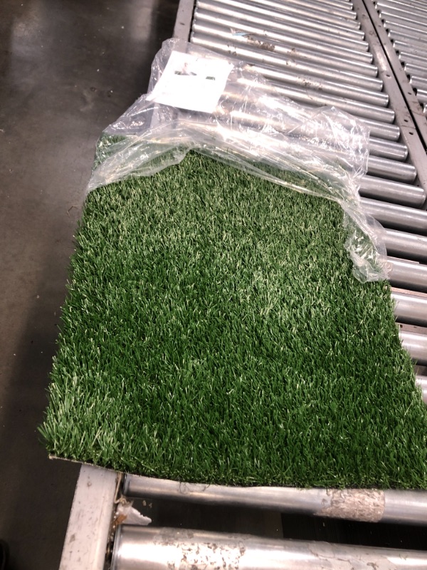 Photo 2 of Artificial Grass Puppy Pad Collection - for Dogs and Small Pets – Portable Training Pad with Tray – Dog Housebreaking Supplies by PETMAKER