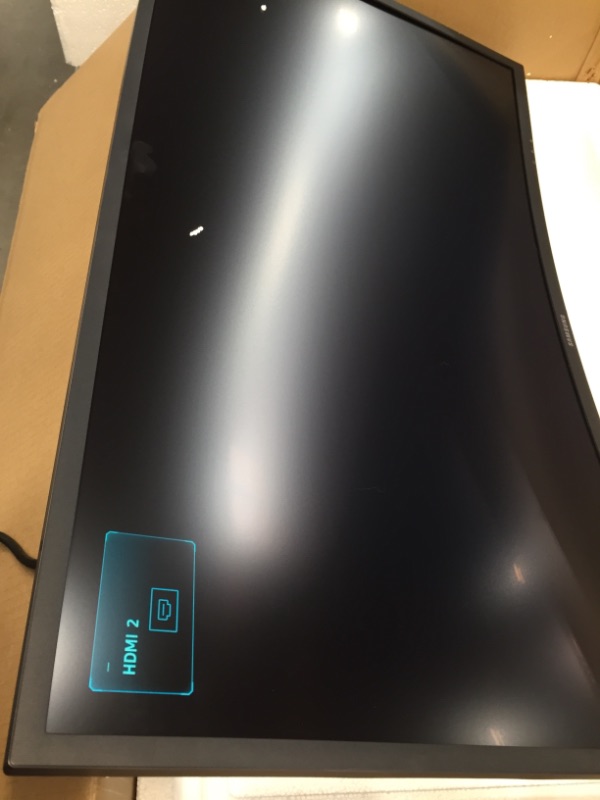 Photo 1 of SAMSUNG C32HG70 Dark Blue Black 31.5" 1ms HDMI Widescreen LED Backlight 144Hz Curved LED Monitor w/ FreeSync 2 350cd/m2 (Typical), 600 cd/m2 (Peak Brightness) 3000:1(Typ), 2400:1(Min)