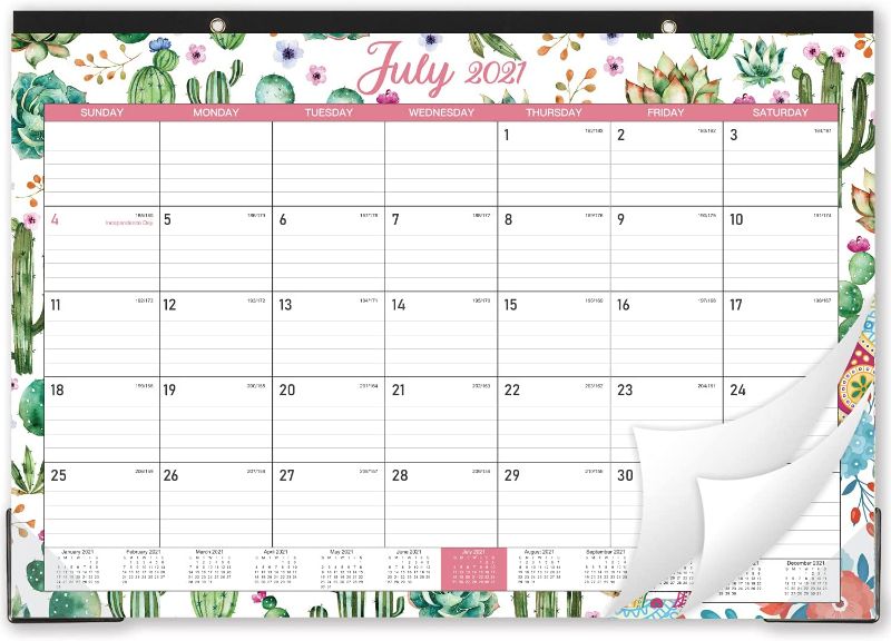 Photo 1 of  Desk Calendar - Monthly Desk/Wall Calendar 2021