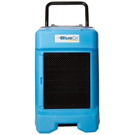 Photo 1 of BlueDri BD-130P 225PPD Industrial Commercial Dehumidifier with Hose for Basements in Homes and Job Sites, Blue